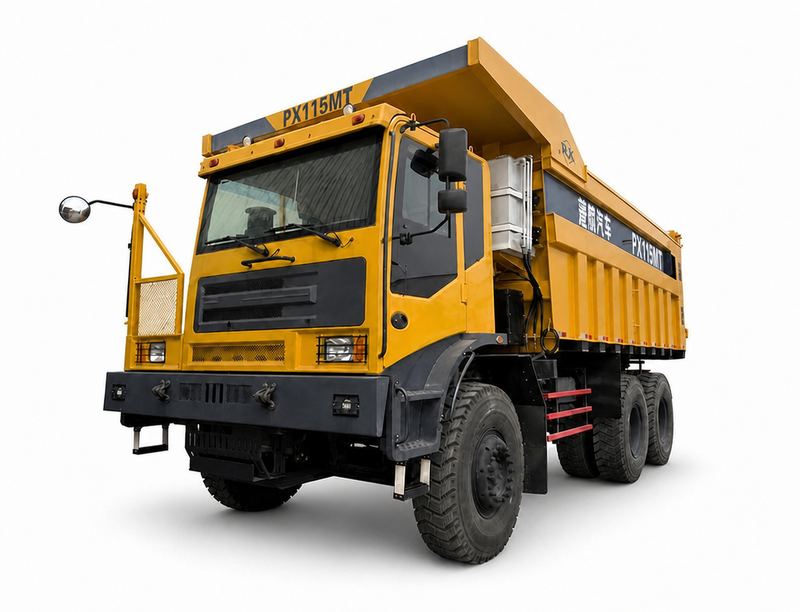 PX115 80-тонен офроуд минен самосвал